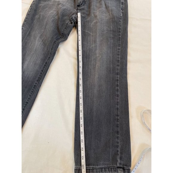 Kenneth Cole Reaction Womens Jeans Super Slim Straight Leg Black Size 32x30 - Picture 11 of 12